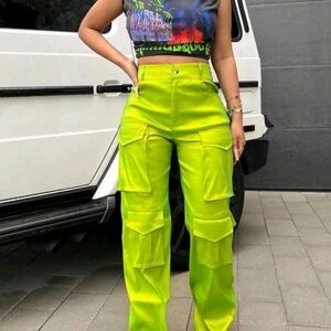 Flap Pocket Side Cargo Pants